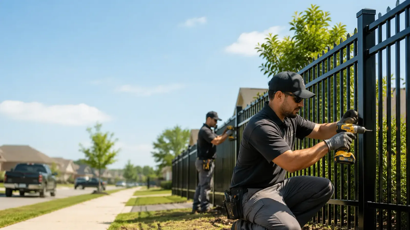 Metal Fence Installation in Burke, NY